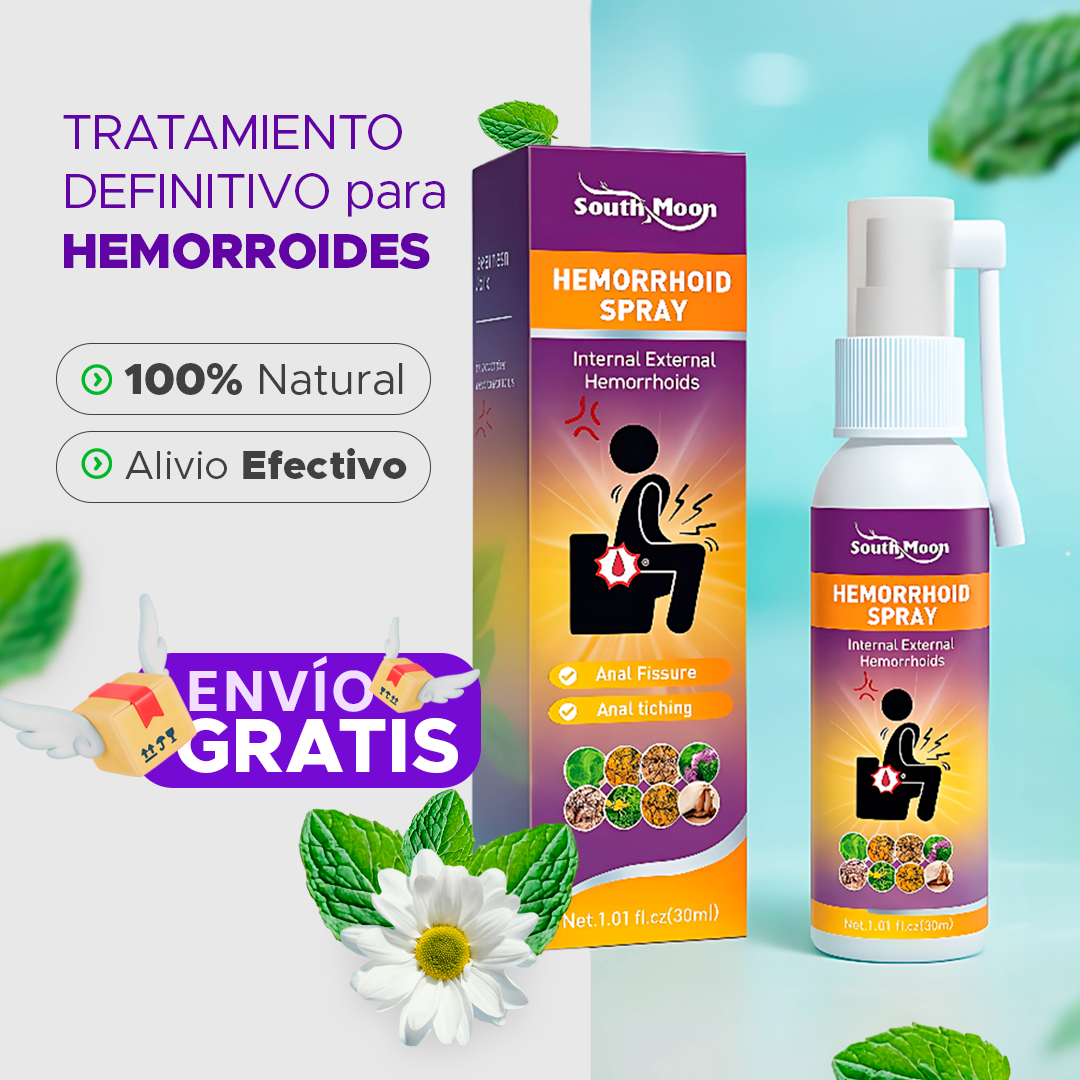 PROMO PAGA 1 LLEVA 2 🎁SPRAY TRATAMIENTO PARA HEMORROIDES / SOLUCIÓN RÁPIDA Y SEGURA