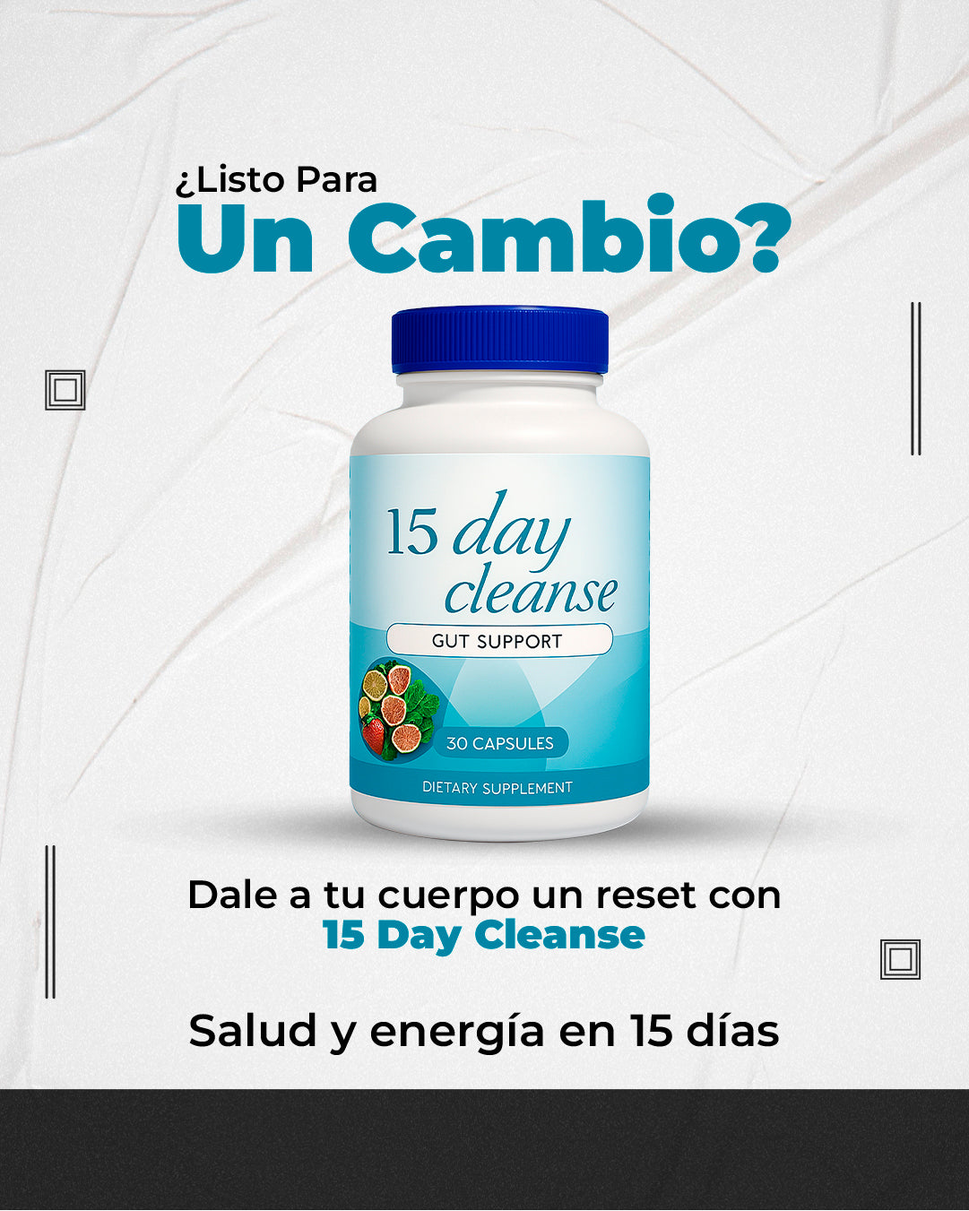 💊TRATAMIENTO EN CÁPSULAS PARA LIMPIEZA INTESTINAL- 15 DAY CLEANSE🌱