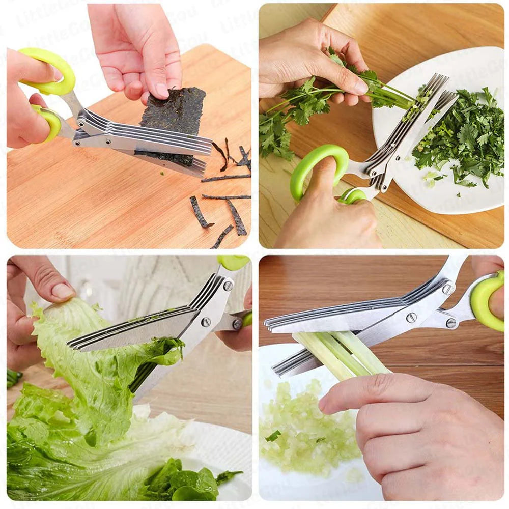 ✂️ Tijeras en Acero Multifunción Para Cocina 👩🏻🍳X-Chef