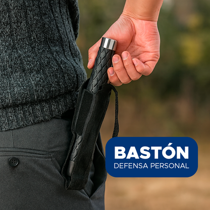 🚨 BASTÓN EN ACERO INOXIDABLE  – CUIDA DE TI EN TODO MOMENTO🛡️
