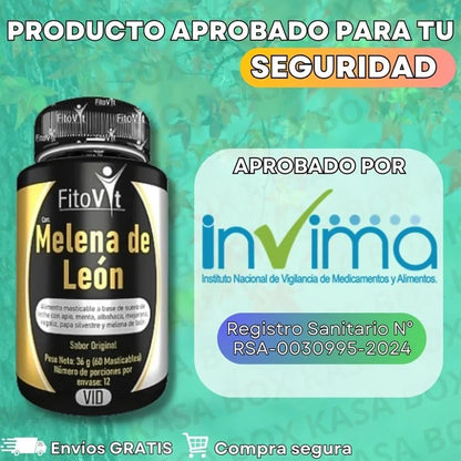 40% DE DCTO EN MELENA DE LEÓN✨El hongo milagroso para tu cerebro🧠 y salud / Frasco x 60 Cápsulas 360 mg