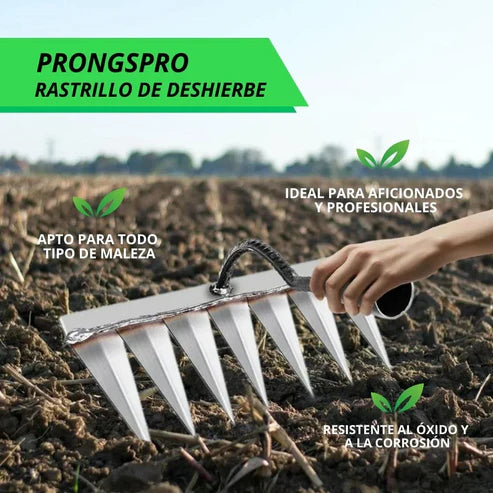 🌱GARDEN PRO! RASTRILLO EN ACERO DE ALTA DURABILIDAD