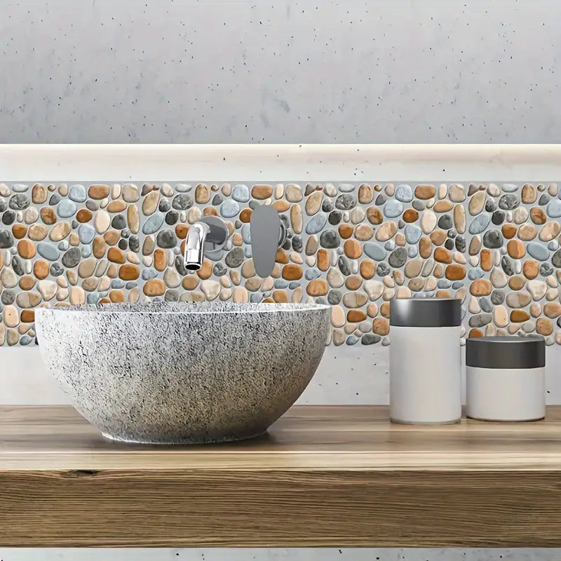 🚨PROMO PAGA 1 Y LLEVA 3 ADHESIVOS DE 60x30 CM ⛰️ Azulejos de piedra decorativa para paredes