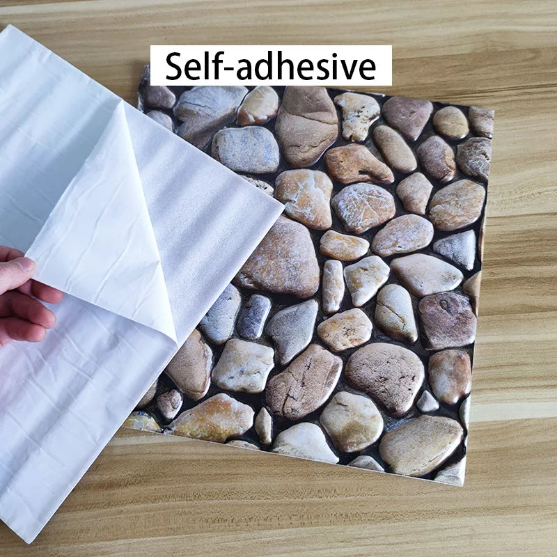 🚨PROMO PAGA 1 Y LLEVA 3 ADHESIVOS DE 60x30 CM ⛰️ Azulejos de piedra decorativa para paredes