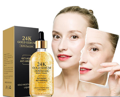 🚨OFERTA PAGA 1 Y LLEVA 2 SERUMS  REAFIRMANTES GOLD 24K CON ÁCIDO HIALURÓNICO Y PÉPTIDOS ANTIEDAD 🌸REJUVENECE EN TIEMPO RECORD