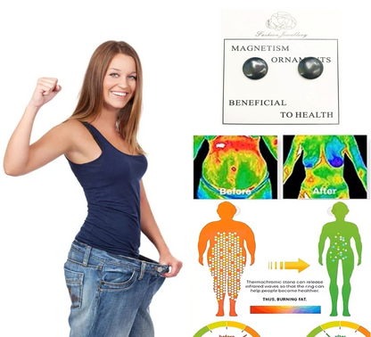 ARETES TERAPEUTICOS MAGNETICOS ADELGAZANTES 🔥 CONTROL DE OBESIDAD, DIABETES, ANSIEDAD