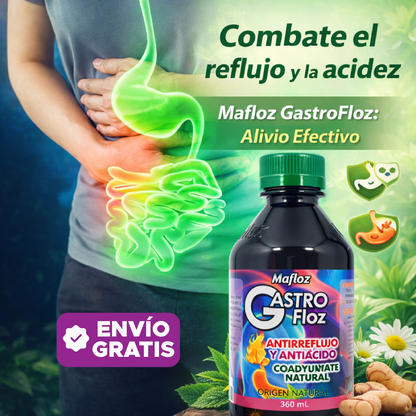 🌿🔥 GASTRO FLOZ  🛡️ ANTIREFLUJO & ANTIÁCIDO 100% NATURAL 💚🔥