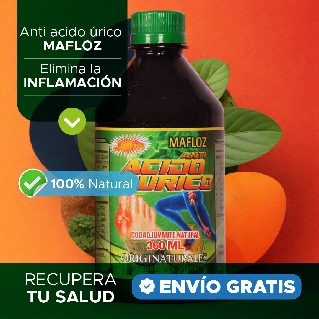 🍃✨ Anti Ácido Úrico Mafloz – Fórmula 100% Natural 🔥💚