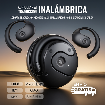 🎧🌍 GLOBAL TALKFREE™ AUDÍFONOS TRADUCTORES 🗣️🌍