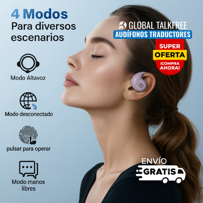 🎧🌍 GLOBAL TALKFREE™ AUDÍFONOS TRADUCTORES 🗣️🌍