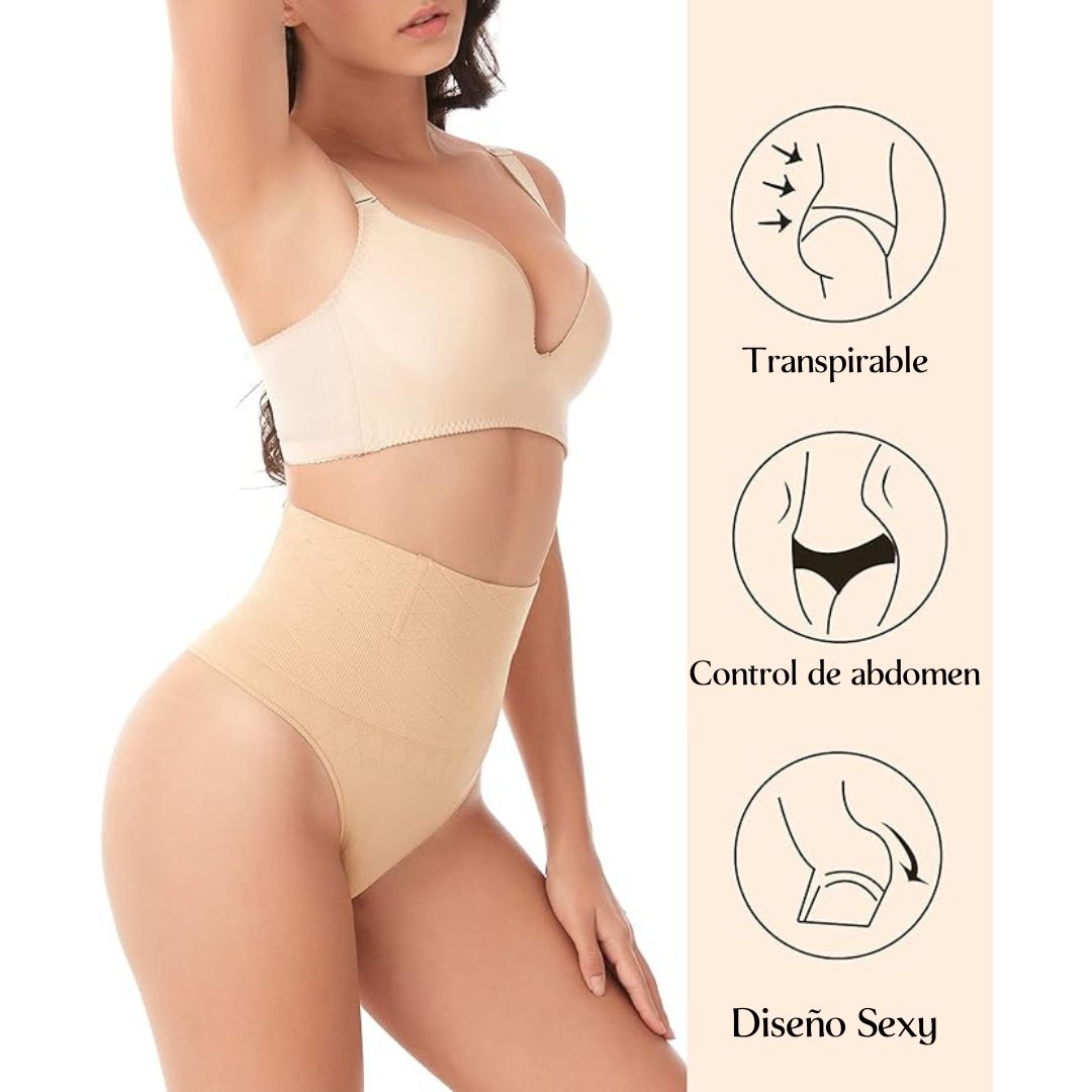 Tanga 2x1  control de abdomen Sculpt Body 🔥🔥