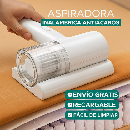 🌀 Aspiradora Antiácaros  Inalámbrica Recargable 👌