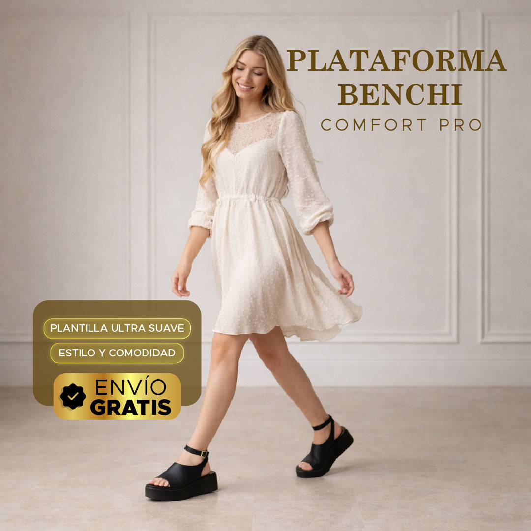 ✨💖 Plataformas Benchi Comfort Pro 👡💎🔥
