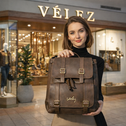 🌟 Últimas unidades Morral Vélez Sahara Chic 👜✨Cuero vegano de alta calidad