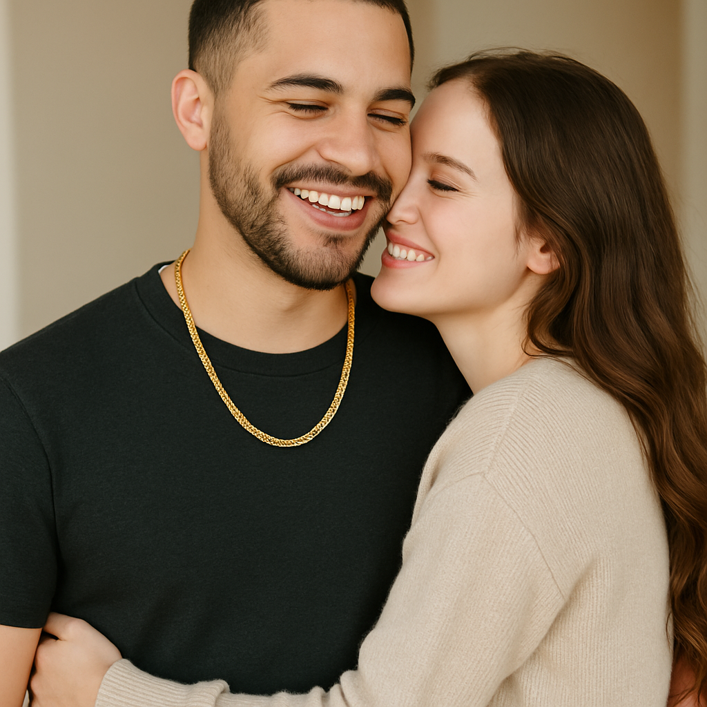 🏅CADENA FRANCO LUXE 18K™ ORO LAMINADO GARANTIZADO