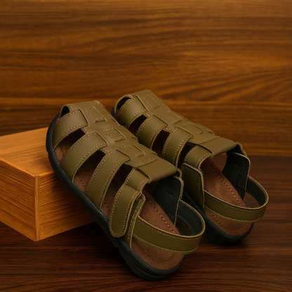 Sandalias en Cuero PrimeLeather™ Calidad Garantizada✅