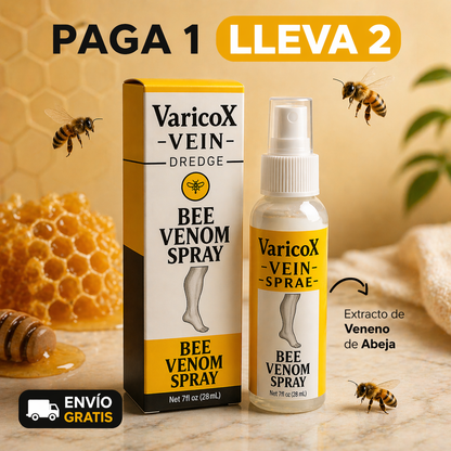 BEEVENOM 2X1 🐝 VARICOX VEINⓇ Veneno de abeja contra la VARICE + ULCERA + FLEBITIS