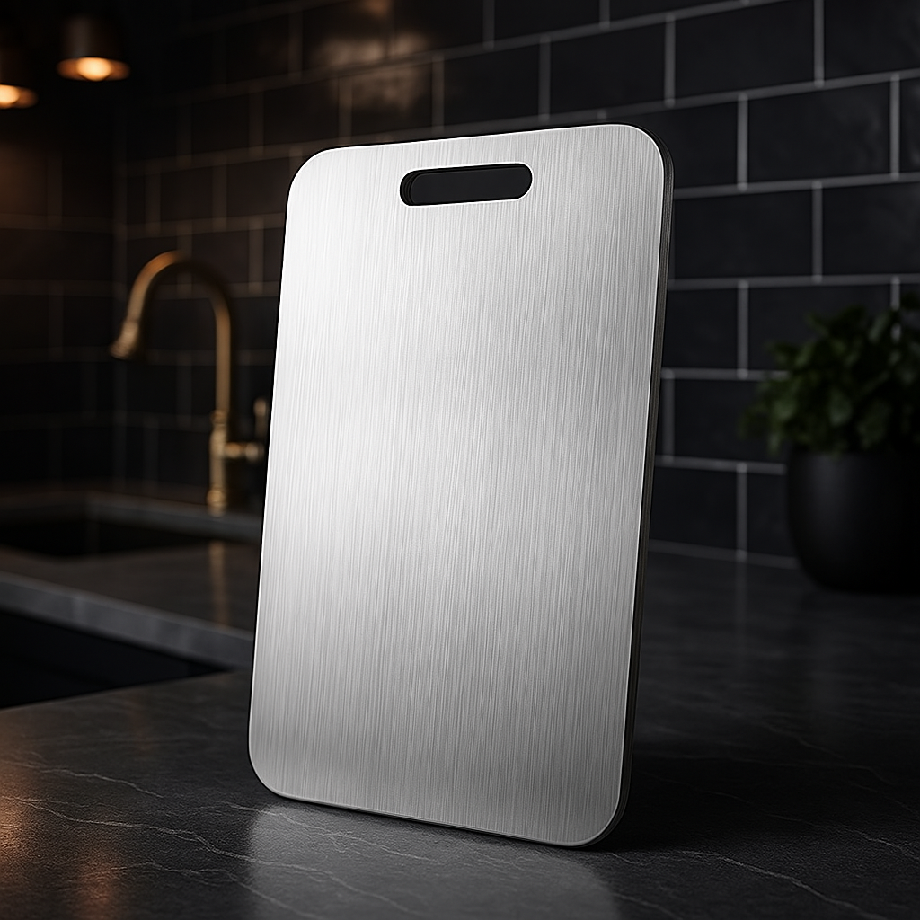 🔥STEELCHOP® TABLA EN ACERO ANTIBACTERIAL CON ALTA DURABILIDAD🔪