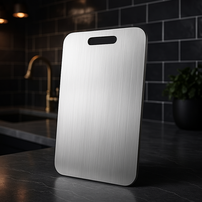 🔥STEELCHOP® TABLA EN ACERO ANTIBACTERIAL CON ALTA DURABILIDAD🔪