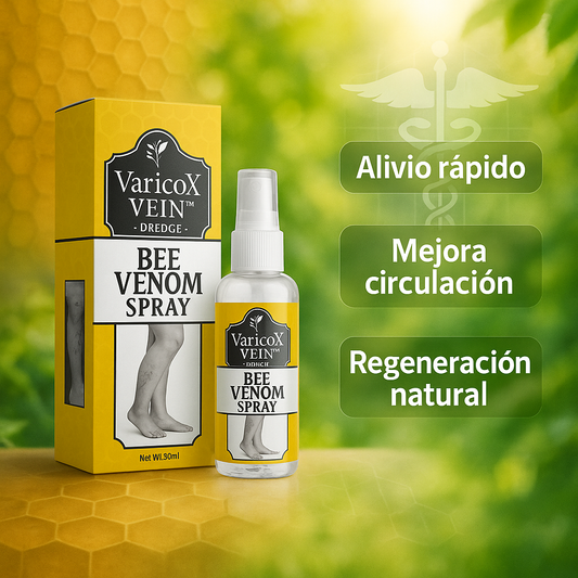 BEEVENOM 2X1 🐝 VARICOX VEINⓇ Veneno de abeja contra la VARICE + ULCERA + FLEBITIS