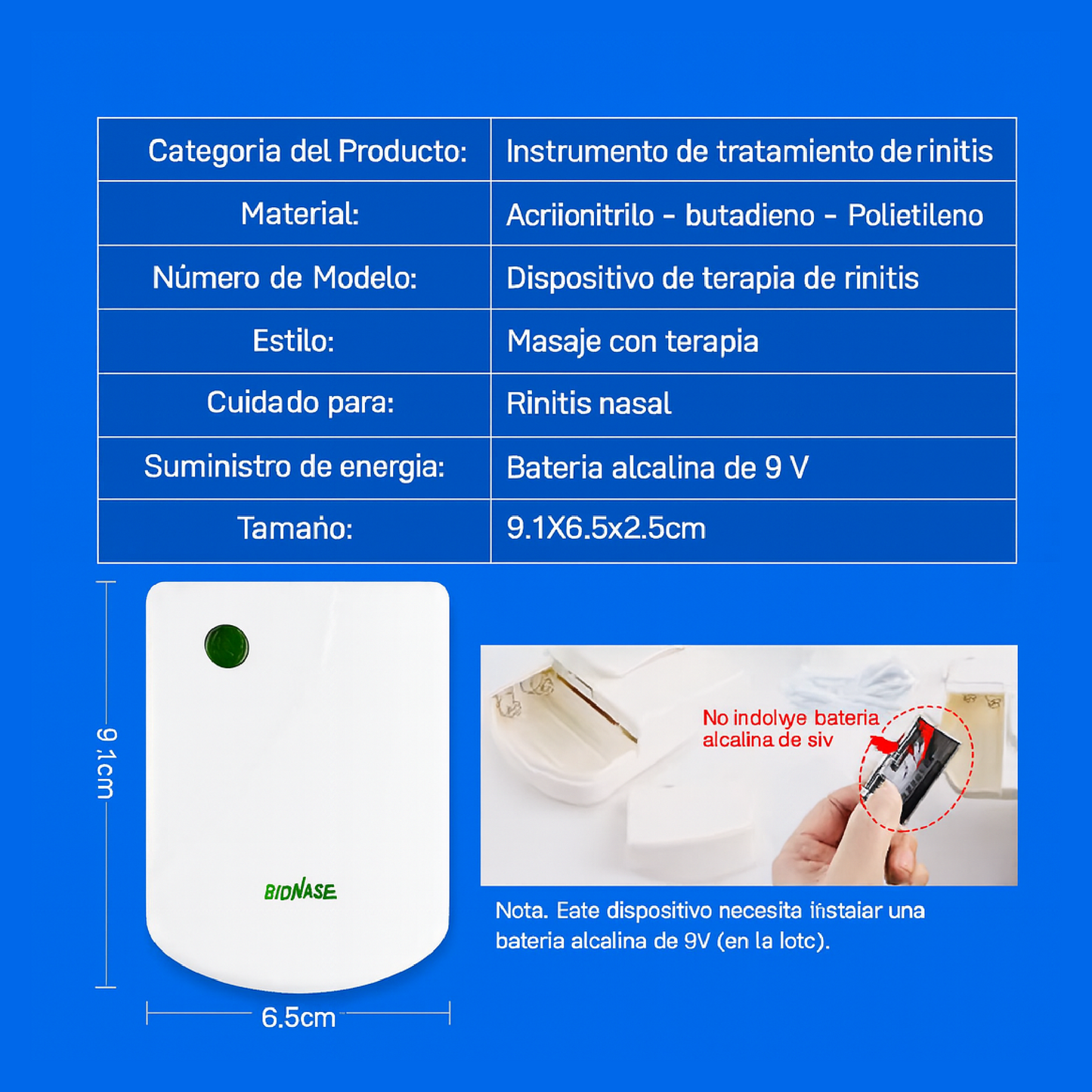 🌬️ SINUSFREE™ DISPOSITIVO ANTI RINITIS, SINUSITIS, MIGRAÑA ⚡