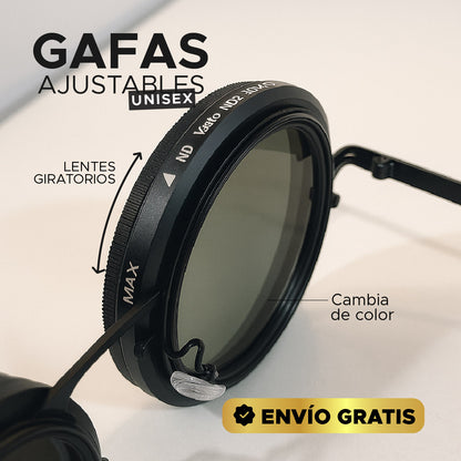 🕶️ GAFAS UNISEX CON POLARIZADO AJUSTABLE😎