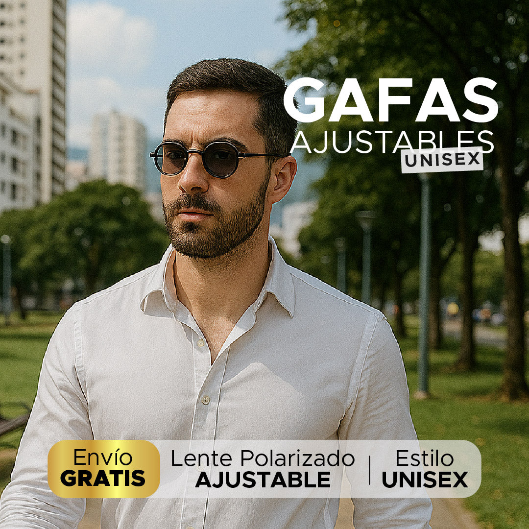 🕶️ GAFAS UNISEX CON POLARIZADO AJUSTABLE😎