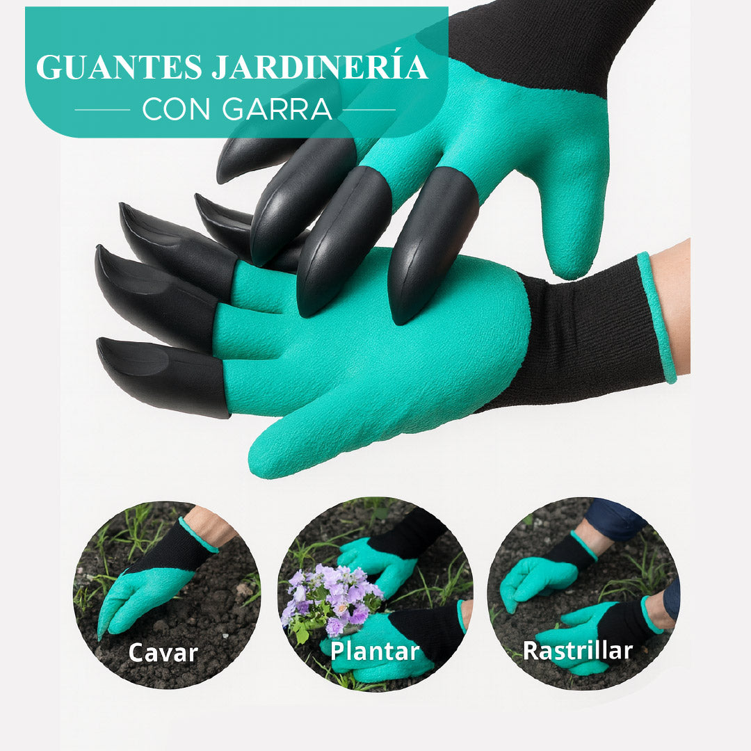 🖐🏼GUANTES CON GARRA PARA JARDINERÍA 🌟🌱
