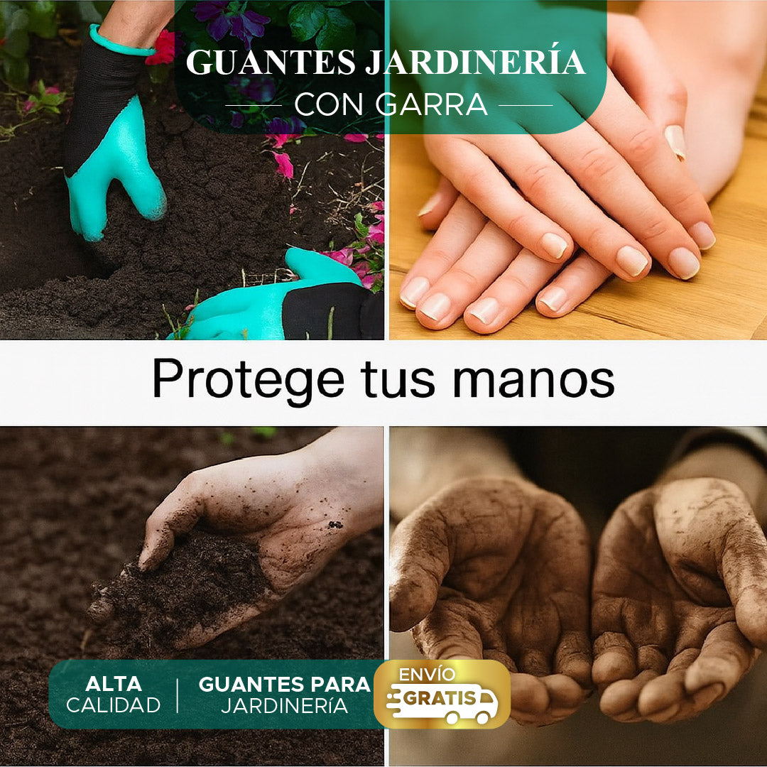 🖐🏼GUANTES CON GARRA PARA JARDINERÍA 🌟🌱