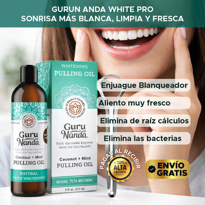 🦷✨💎 GURU NANDA™ 💎✨🦷 EL MEJOR BLANQUEADOR PARA ELIMINAR SARRO Y HALITOSIS