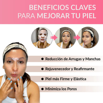 💧PAGA 1 Y LLEVA 2 MASCARILLAS DE BIOCOLÁGENO EN SU MÁXIMA POTENCIA: DESPIERTA CON UNA PIEL JOVEN Y RADIANTE ✨💖