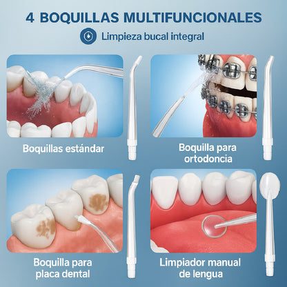 🌟🦷 FLASHCLEAN IRRIGADOR PARA LIMPIEZA BUCAL COMPLETA⚡🦷