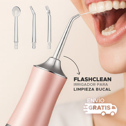 🌟🦷 FLASHCLEAN IRRIGADOR PARA LIMPIEZA BUCAL COMPLETA⚡🦷
