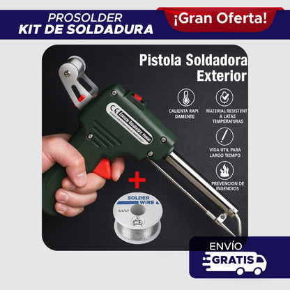 ⚙️ PROSOLDER🛠️ KIT COMPLETO DE SOLDADURA 🛠️