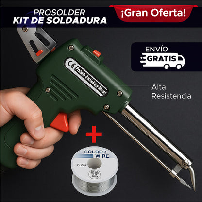 ⚙️ PROSOLDER🛠️ KIT COMPLETO DE SOLDADURA 🛠️