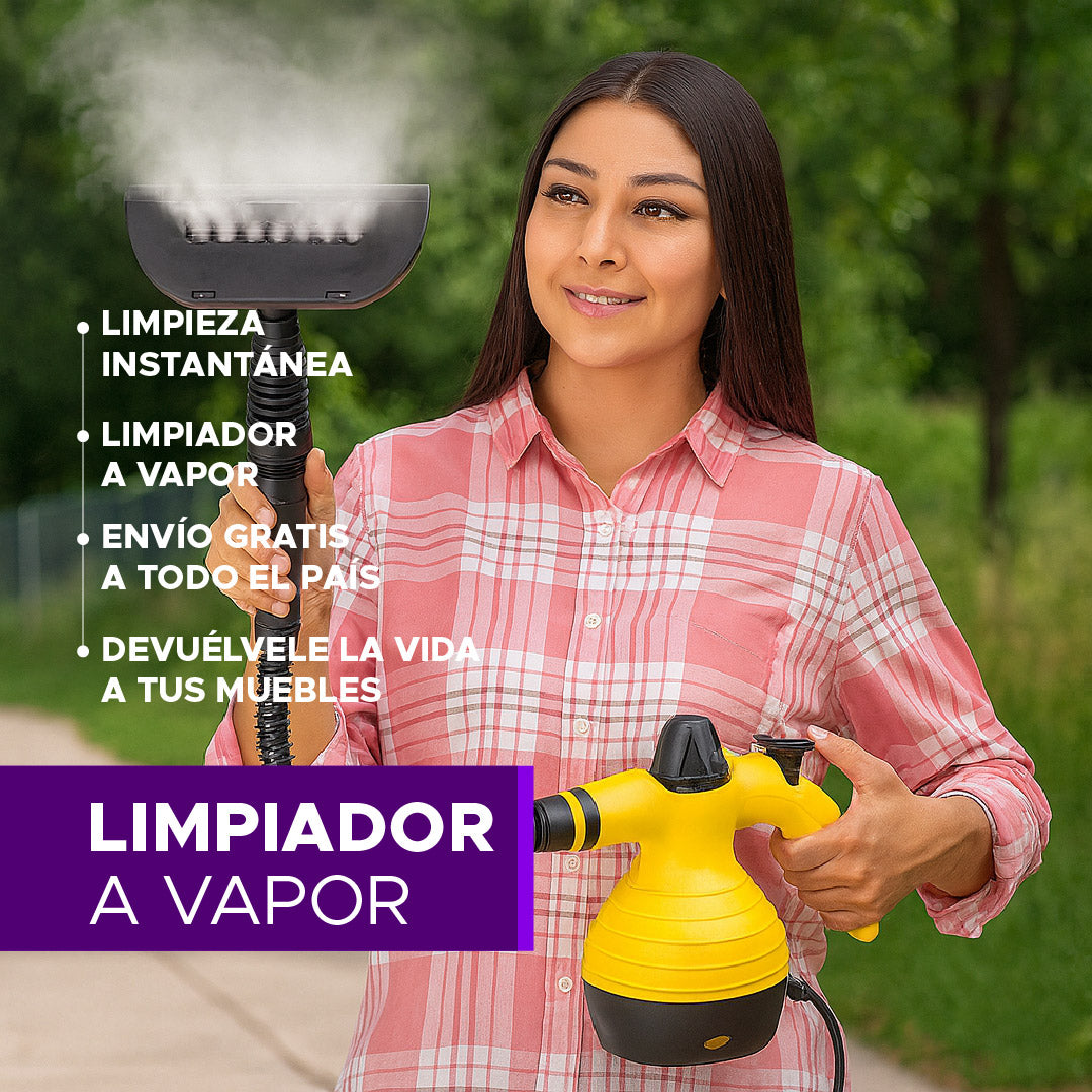 🔥 STEAMCLEAN PRO™ – LIMPIADOR EFECTIVO A VAPOR🔥