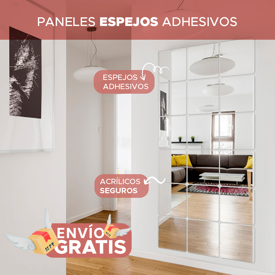 ✨ GlowMirror™  Paga 10 y lleva 15 Espejos Acrílicos de Alta Definición – Tu Estilo Reflejado ✨