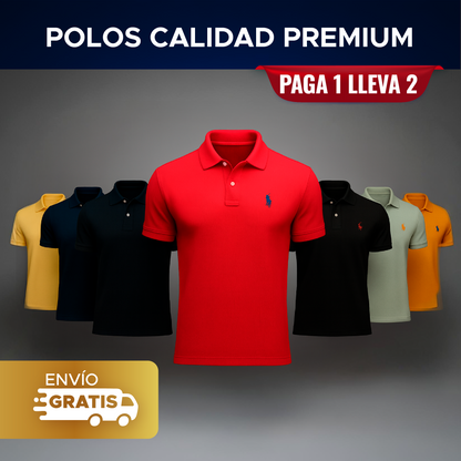 🧥 SET POLOS EN TELA PREMIUM ¡PAGA 1 Y LLEVA 2¡ 🚀