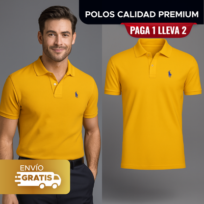🧥 SET POLOS EN TELA PREMIUM ¡PAGA 1 Y LLEVA 2¡ 🚀