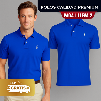 🧥 SET POLOS EN TELA PREMIUM ¡PAGA 1 Y LLEVA 2¡ 🚀