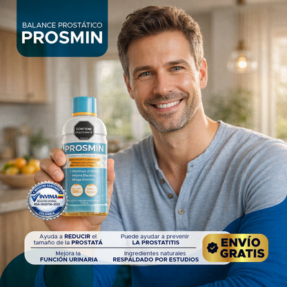 🔥 PROSMIN 💪 Previene enfermedades y fortalece la salud de la próstata 🌿