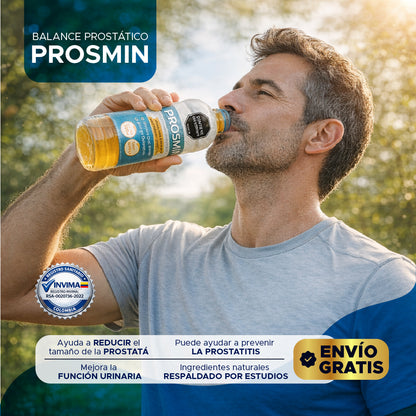 🔥 PROSMIN 💪 Previene enfermedades y fortalece la salud de la próstata 🌿