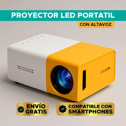 ✨ 🎥 PROYECTOR LED PORTATIL HD CON ALTAVOZ🎬