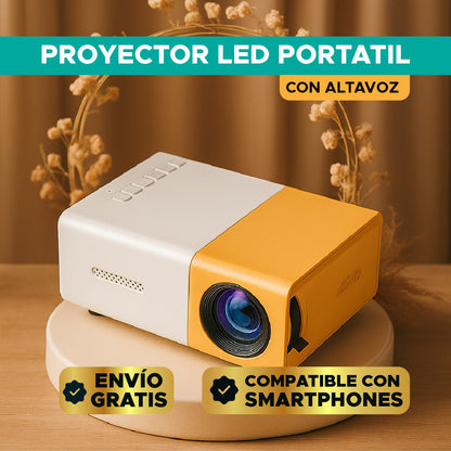 ✨ 🎥 PROYECTOR LED PORTATIL HD CON ALTAVOZ🎬