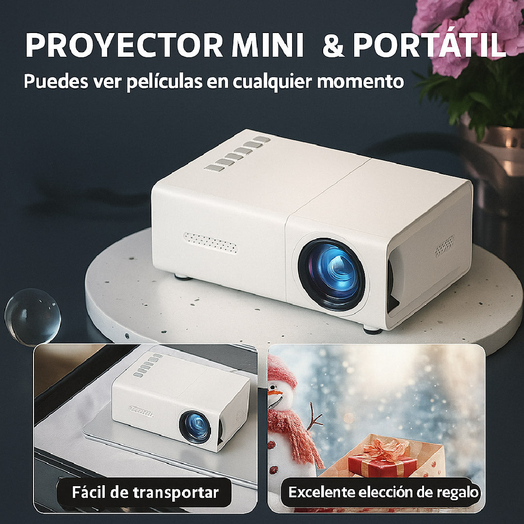 ✨ 🎥 PROYECTOR LED PORTATIL HD CON ALTAVOZ🎬