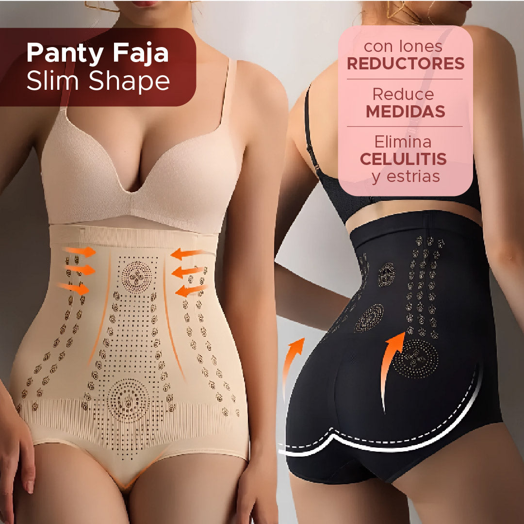 ⌛PANTY FAJA CON IONES REDUCTORES SLIM SHAPE✨