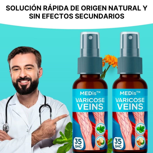 VARICOX VEIN 2x1 Ⓡ SPRAYS TRATAMIENTO VARICE + ULCERA + FLEBITIS