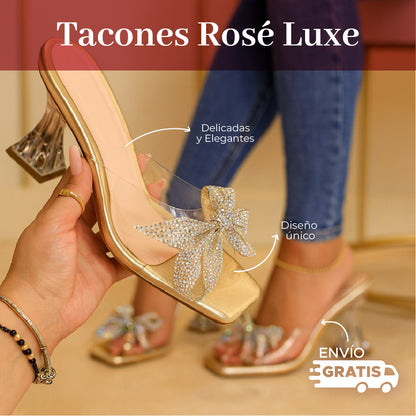 🌸 Rosé Luxe, Tacones para mujeres con estilo ✨
