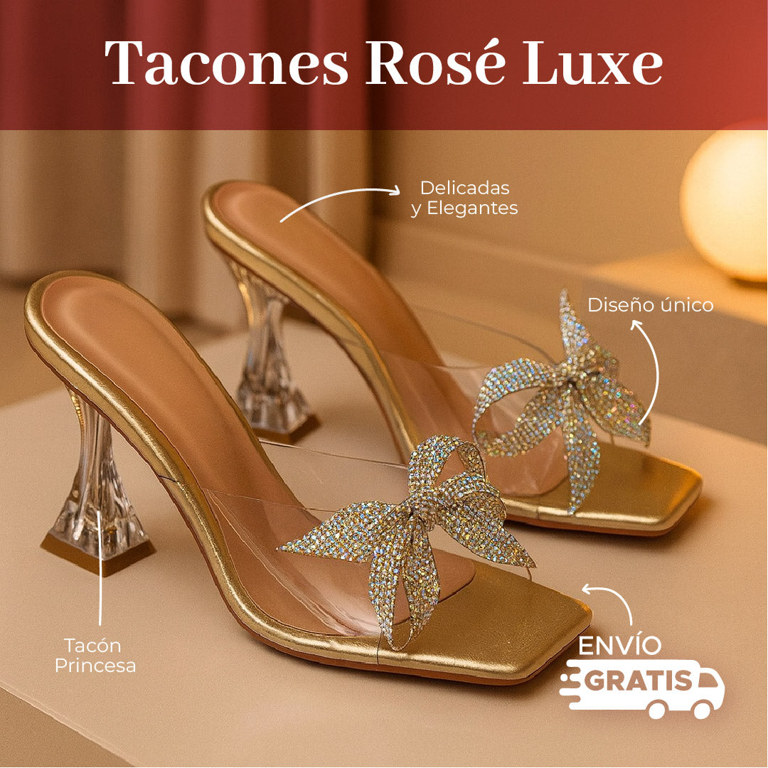 🌸 Rosé Luxe, Tacones para mujeres con estilo ✨