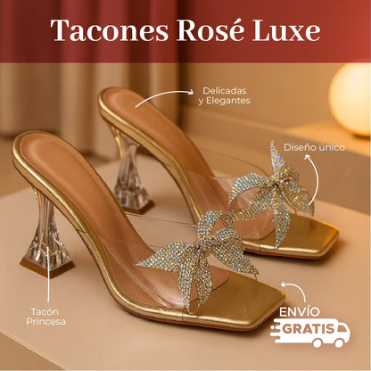 🌸 Rosé Luxe, Tacones para mujeres con estilo ✨